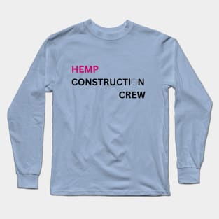 Hemp Construction Crew Long Sleeve T-Shirt